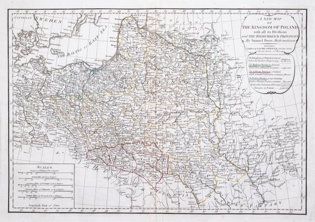 Samuel Dunn | A new map of the Kingdom of Poland…