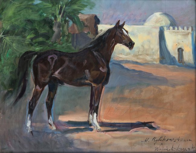 Wojciech Kossak | Motyw z Maroka, 1930