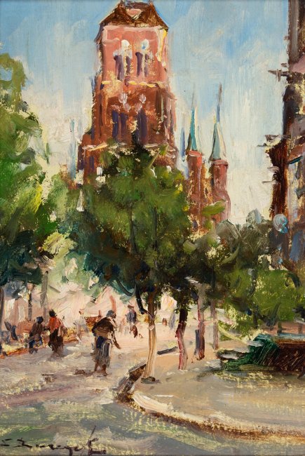 Eugeniusz Dzierzencki | Gdańsk. Kościół Mariacki