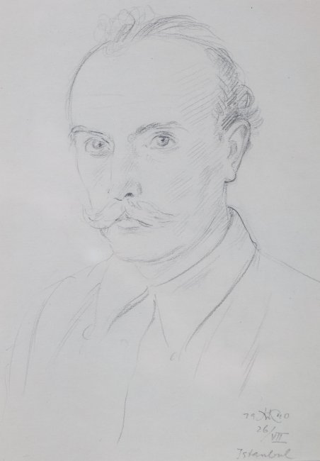 Wlastimil Hofman | Autoportret, 1940 r.