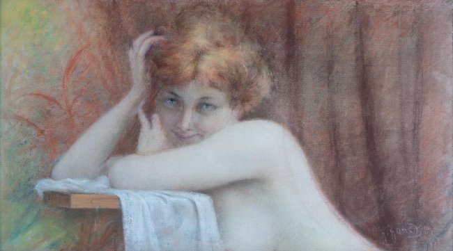 Józef Janowski | Studium kobiety, 1912 r.