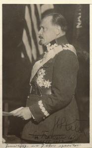 Rękopis generała Józefa Hallera i jego fotografia