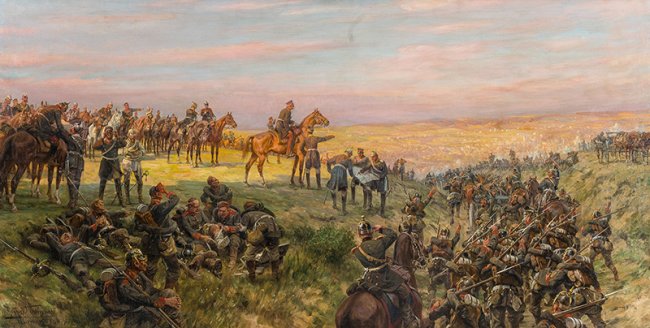 Hans Schmidt | Scena z wojny niemiecko-francuskiej 1870-1871, 1936 r.