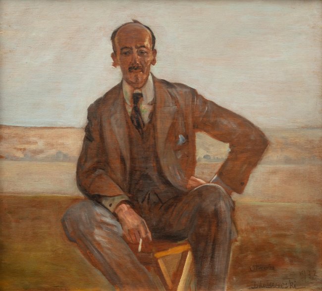 Jacek Malczewski | Portret mężczyzny, 1922 r.