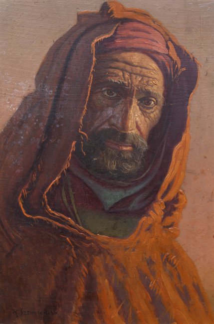 Konstanty Szewczenko | Portret Beduina