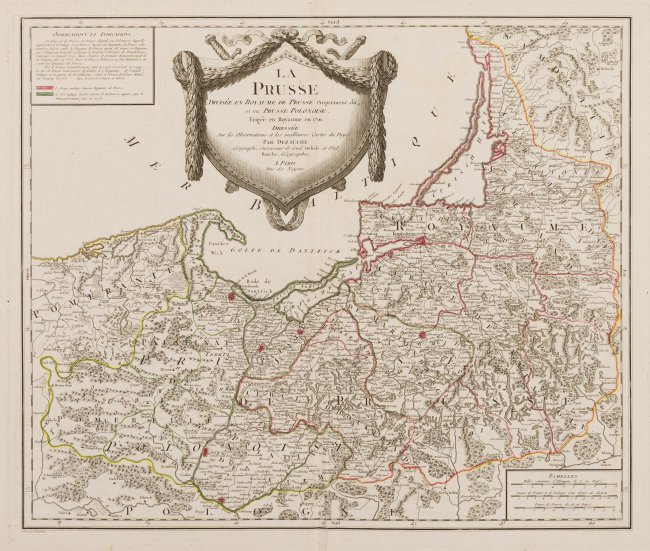 Guillaume de l’Isle | La Prusse divisée en Royaume de Prusse…