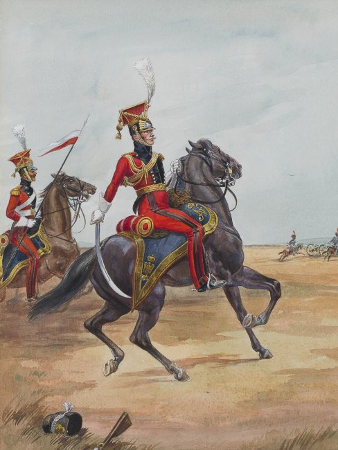 Artysta nieokreślony | 2. Pułk Szwoleżerów-Lansjerów Gwardii Cesarskiej, l. 1807–1814