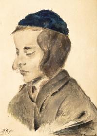 Portret młodego Żyda, 1905 r.