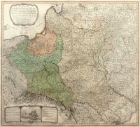 A map of the Kingdom of Poland and Grand Dutchy of Lithuania..