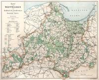 Karte von Westpreussen zum Handbuch des Grundbesitzes?