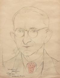 Portret mężczyzny, 1949 r.