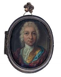 Miniatura – portret, 1723 r.