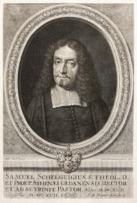Portret Samuela Schelwiga, 1692 r.
