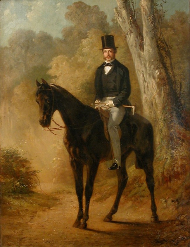 portret-mezczyzny-na-koniu-1856-r-adolf-schreyer