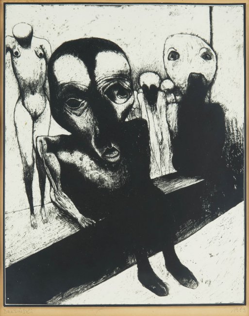 Zdzisław Beksiński | XXX, 1969