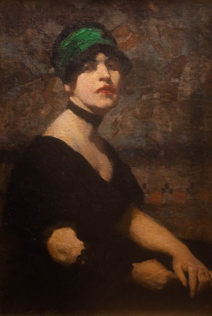 Eligiusz Niewiadomski | Portret Pani Niewiadomskiej, 1917 r.