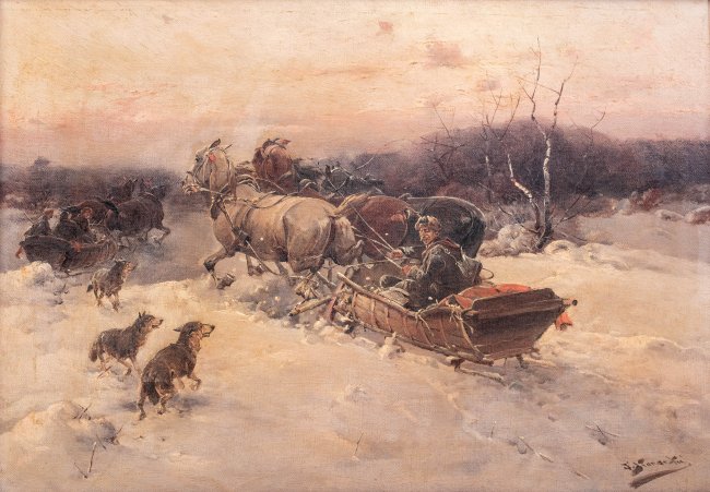 J. Konarski | Zimą