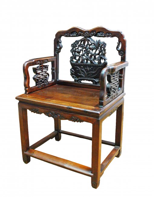 Fotel, prowincja Guangdong, Chiny, l. 1800–1890