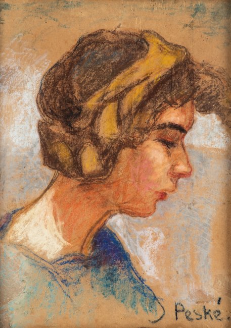 Jean Peské | Portret córki artysty, Marie Marty