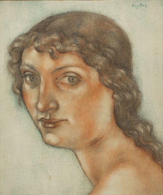 Eugeniusz Zak | Portret dziewczyny, po 1913 r.